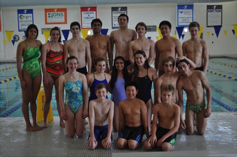 Ymca Of Greenwich Marlins Participating In Swim Across America