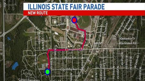 Il State Fairgrounds Map Illinois State Fairgrounds Il State Fair