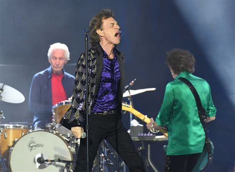 Day After 76th Birthday Mick Jagger And Rolling Stones Hit Up Houston