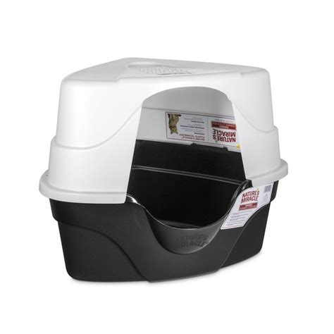 Natures Miracle Advanced Corner Hooded Cat Litter Box Smart Cat Lady