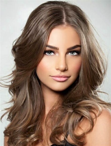 It looks like a blend of brown and ashy blonde. Dark ashblonde | Light ash brown hair, Brown hair dye, Ash ...