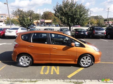 Honda Fit Orange Burst Metallic