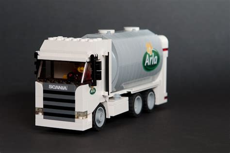 Moc Arla Scania Milk Tanker Lego Town Eurobricks Forums