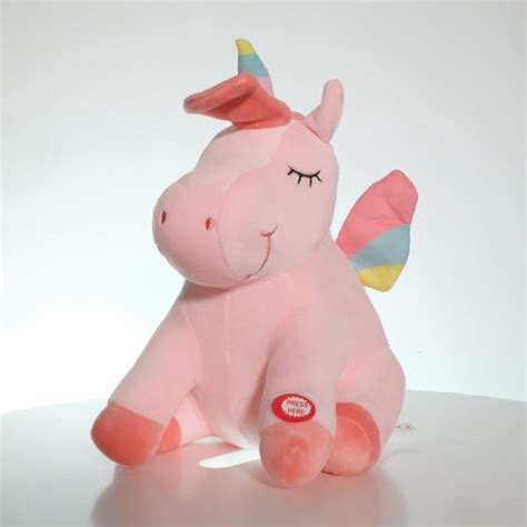 Licorne Peluche Lumineuse Boutique Maman