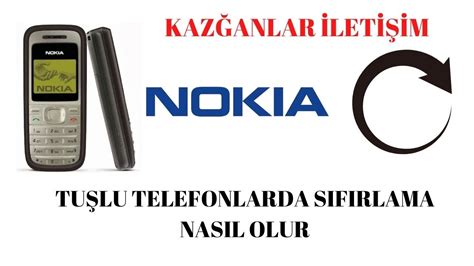 Nokia Tuşlu Telefonlar Nasıl Sıfırlanır Youtube