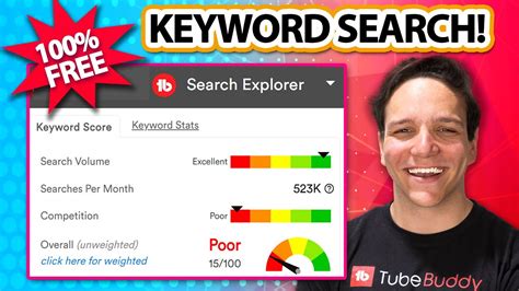 Free Youtube Keyword Research Tool While You Search Tubebuddy Search