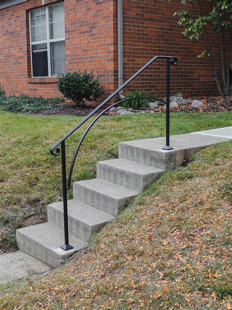 Wrought Iron Handrails For Concrete Custom Handmade Railings