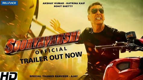 Sooryavanshi Official Trailer Full Hd Video Akshay Kumar Rohit