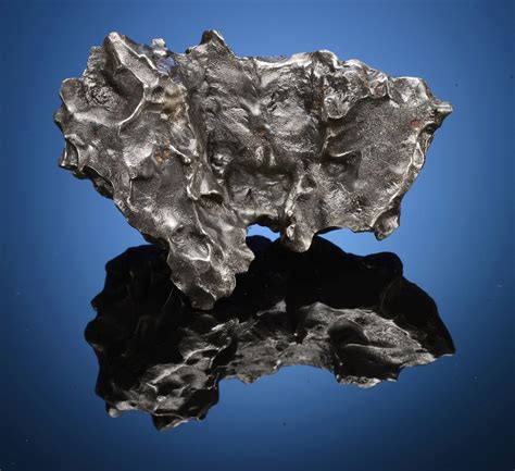 Complete Sikhote Alin Meteorite With Crystalline Cleavage Iron