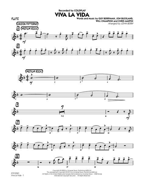 Clarinet (clarinet) music minus one clarinet. Viva La Vida - Bb Clarinet 1 Sheet Music | John Berry | Jazz Ensemble