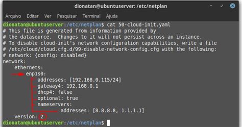 Como Configurar A Rede No Ubuntu Server Atrav S Do Netplan