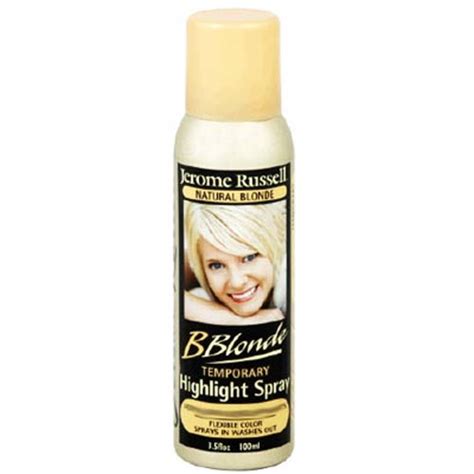 Jerome Russell B Blonde Highlight Spray 3505 Platinum Blonde 3 5 Oz Jerome Russellhair And Skin