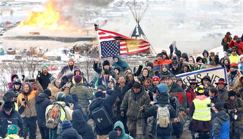 Dapl Dakota Access Pipeline Protest Evacuation Standing Rock