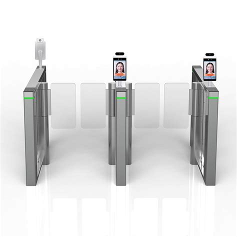 Speed Gate Turnstile With Face Recognition Fastlane Speed Gates
