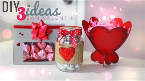 Diy 3 Ideas Para San Valentin Manualidades Dia Del Amor Y La Amistad