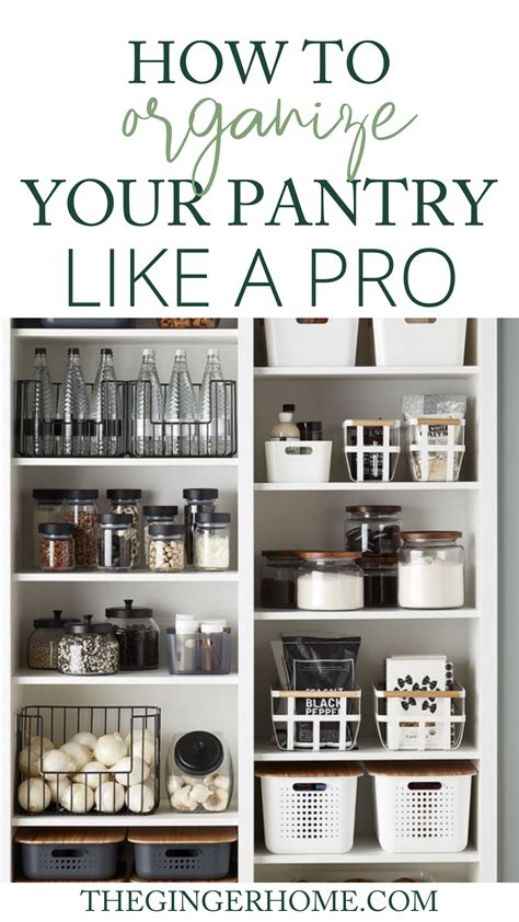 How To Organize Your Pantry Like A Pro Artofit