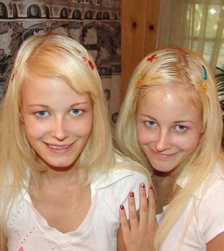 The Milton Twins Russian Models Portrait Girl Model