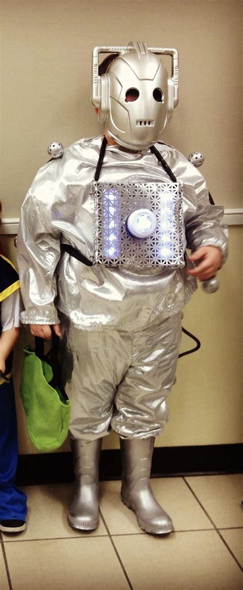 My Sons Cyberman Costume He Loved It Doctorwho