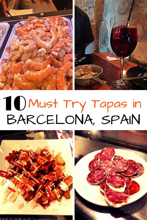 10 Must Try Tapas In Barcelona Spain Traveling Nine To Fiver Spain
