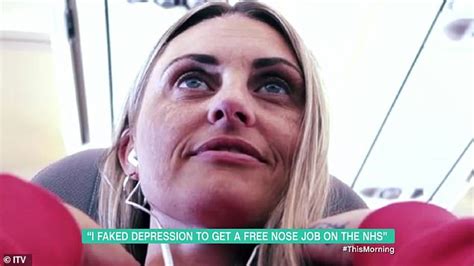 Well you're in luck, because here they come. Viewers slam former glamour model faked depression in ...