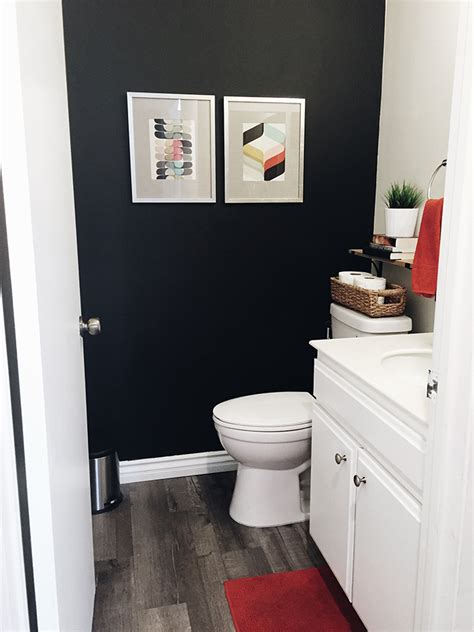 For The Home Before And After My Powder Room Makeover On