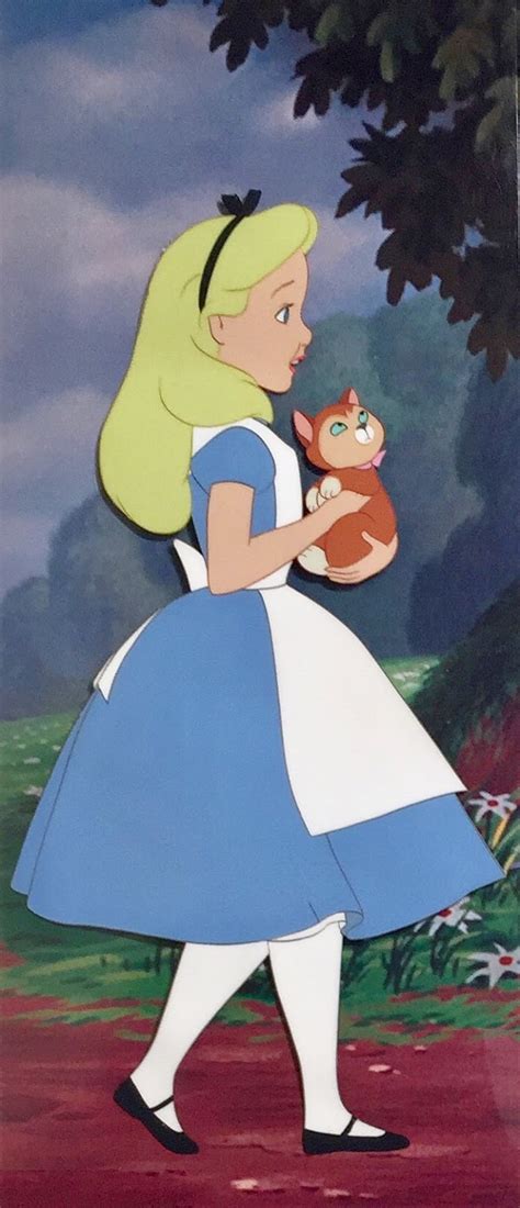 Animation Collection Original Production Animation Cel Of Alice And
