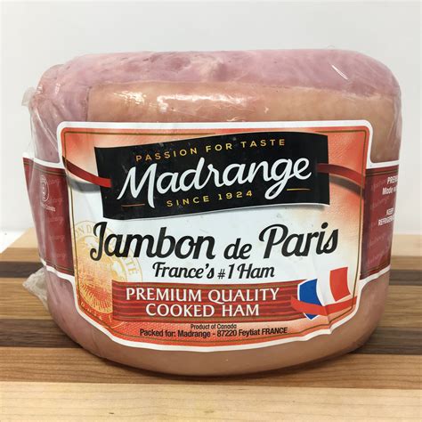 Madrange Jambon De Paris French Ham 2399lb Stand Alone Cheese