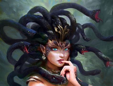Fantasy Photo Medusa Medusa Art Mythical Creatures Art Creature Art