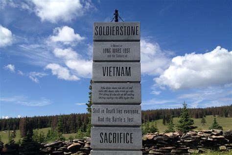 The Story Of Soldierstone A Mysterious War Memorial In The Colorado