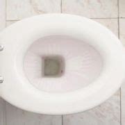 Pour one liter of undiluted vinegar around the sides of the toilet bowl, let it be for about three hours, scrub off any leftover stains with white vinegar, flush the toilet off to get rid of residue, repeat if needed. How to Get Brown Rings & Stains Out of a Toilet Bowl