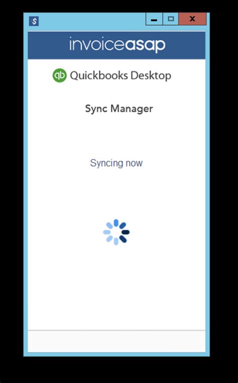 Sync Error Unable To Log Into Invoiceasap Please Close The Connector