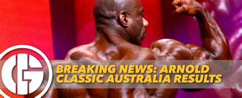 Arnold Classic Australia 2015 Results Generation Iron