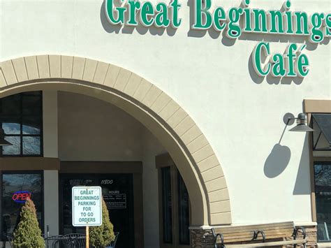 25 Off Your Order At Great Beginnings Cafe Englewood Co