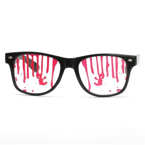 Halloween Decoration Horror Blood Drip Glasses Fake Blood Vampire Fancy