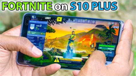 Fortnite On Galaxy S10 Plus Performance Test Youtube