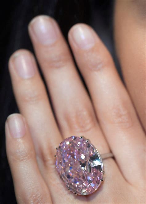 Pink Star Diamond Returns To Auction The New York Times