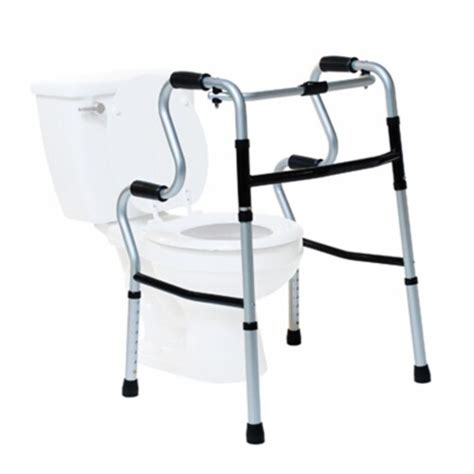 Graham Field Lumex 3 In 1 Uprise Folding Walker Stand Aid And Toilet