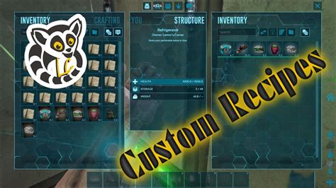 Consumable (values pertain to humans). Ark: Survival Evolved - Custom Recipes - YouTube