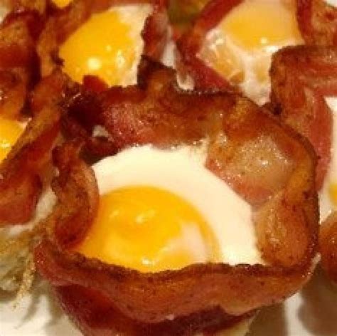 Bacon N Egg Cups Just A Pinch Recipes