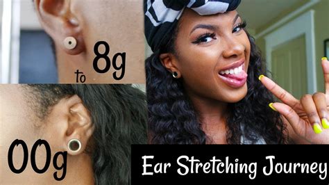 Ear Stretching Journey 8g To 00g Giveaway Closed Youtube