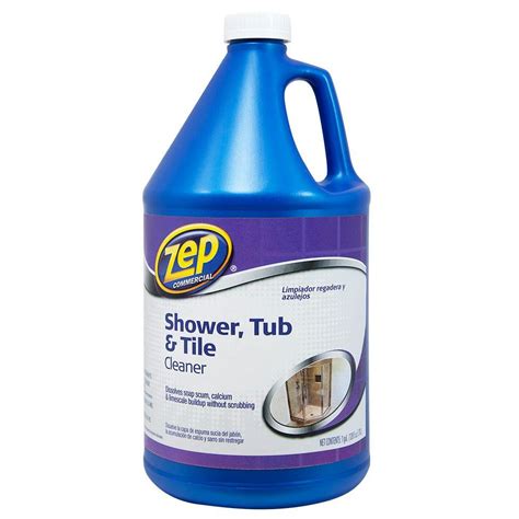 Zep 1 Gal Shower Tub And Tile Cleaner Case Of 4 Zustt128 The Home