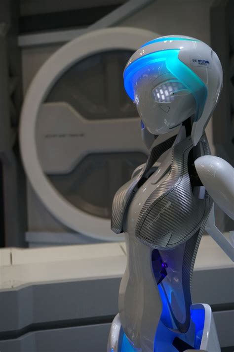 Phonika Advanced Humanoid Android Robot Concept Model Futuristic