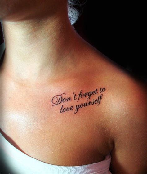 Splendid Quote Tattoos For Women To Try Ohh My My