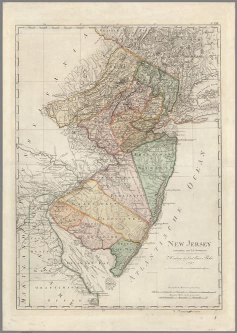 New Jersey David Rumsey Historical Map Collection