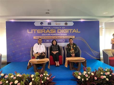 Kolaborasi Kemenkominfo Dan Kemenlu Gelar Literasi Digital Sektor