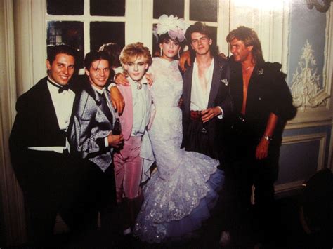 Duran Duran At The Wedding Of Band Mate Nick Rhodes And Former Model
