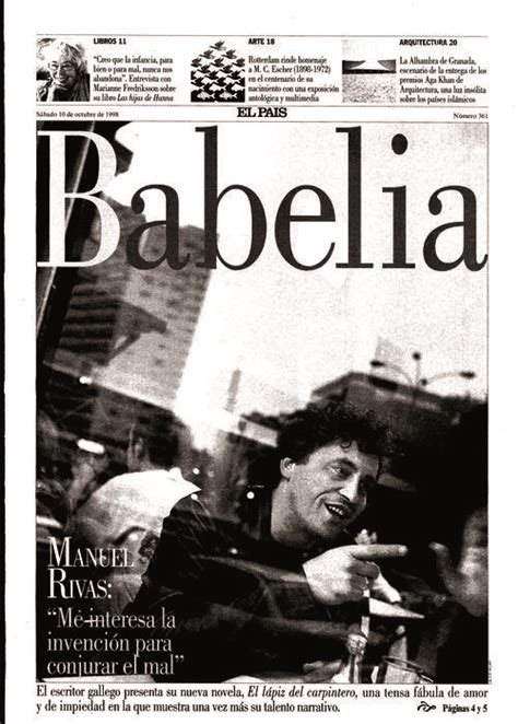 Portada de Babelia EL PAÍS del 10 10 1998