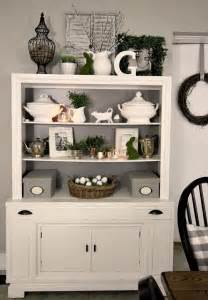 Love This White Hutch You Can Do Anything And Decorate For Any Holiday
