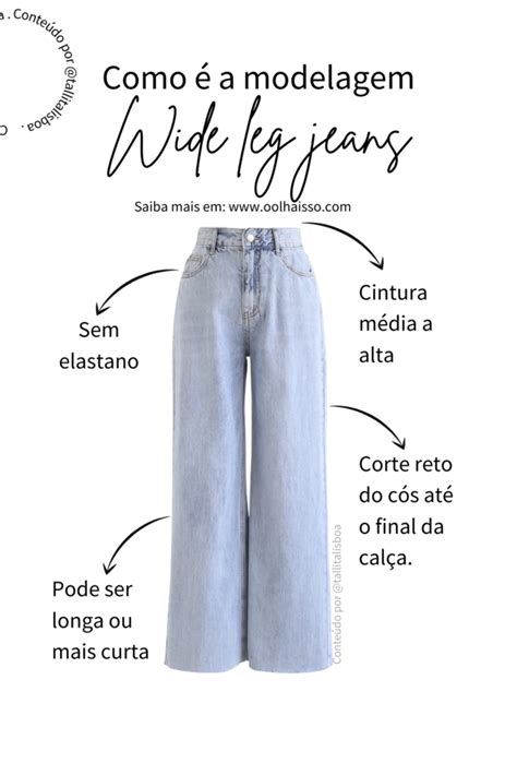 Como Usar Calça Wide Leg Jeans 10 Looks Estilosos Para Se Inspirar