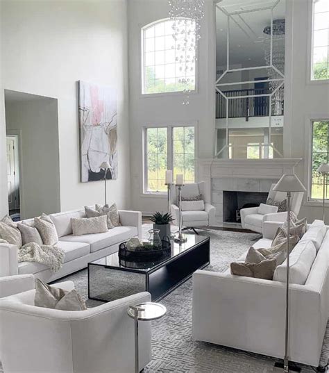 The Top 56 White Living Room Ideas